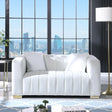 Modern Loveseat - White - Furniture Home Direct