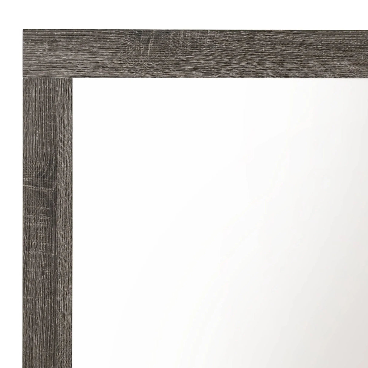 Avantika - Rustic Mirror - Gray / Oak - Furniture Home Direct