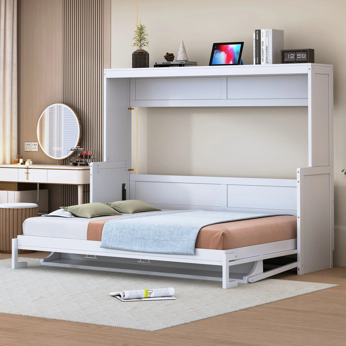 Murphy Bed With Hydraulic Lift & Desk Design - Furniture Home Direct