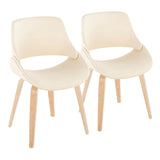 Fabrico - Mid-Century Modern Style Dining Chair (Set of 2) - Furniture Home Direct
