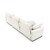 Corduroy 2 Piece Living Room Set - Off White - Furniture Home Direct