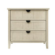 3 Drawer Cabinet, For Bedroom - Natural - Furniture Home Direct