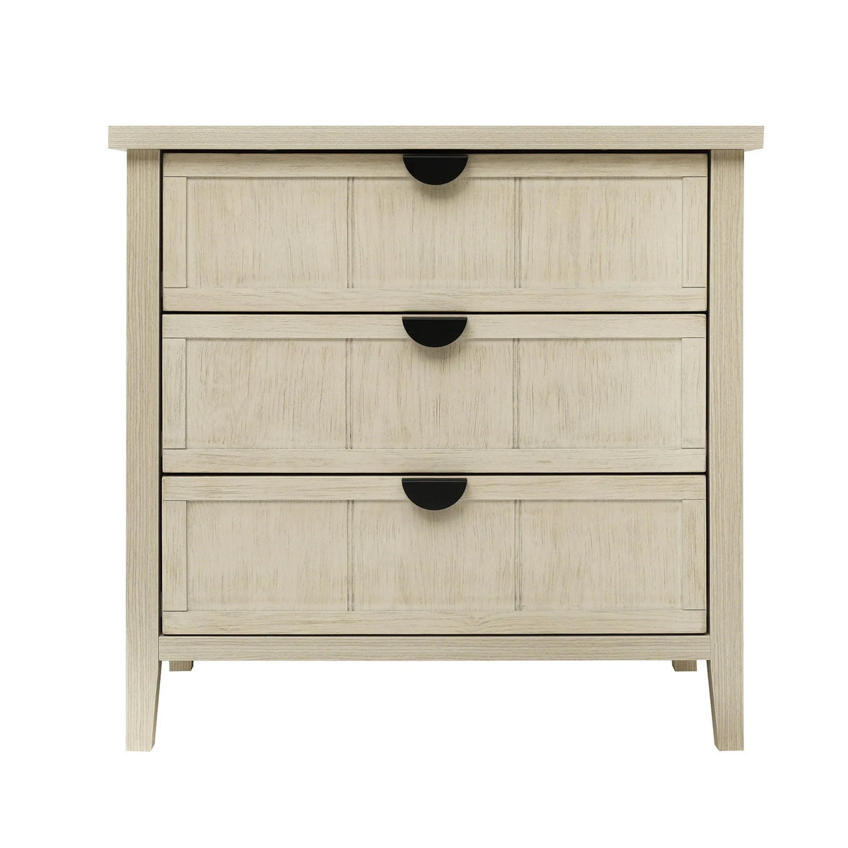 3 Drawer Cabinet, For Bedroom - Natural - Furniture Home Direct