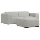 Rex - Handcrafted Sectional Sofa And Ottoman - Furniture Home Direct