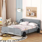 Car Shaped Platform Bed With Wheels - Furniture Home Direct