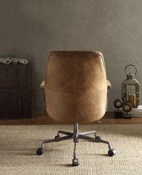 Hamilton - Top Grain Leather Office Chair - Furniture Home Direct