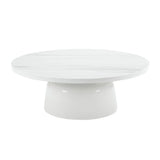 Zaid - Engineering Marble High Gloss Table - Furniture Home Direct