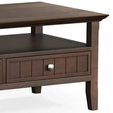 Acadian - Coffee Table With Drawer - Brown - Furniture Home Direct