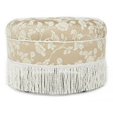 Yolanda - Round Upholstered Accent Ottoman - Furniture Home Direct