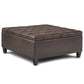 Harrison - Large Coffee Table Storage Ottoman - Furniture Home Direct