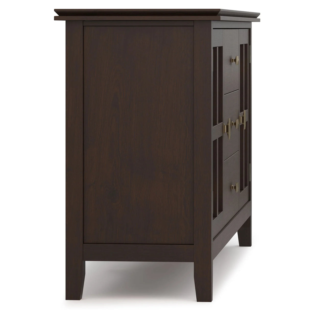 Artisan - Large Sideboard Buffet - Dark Chestnut Brown - Furniture Home Direct
