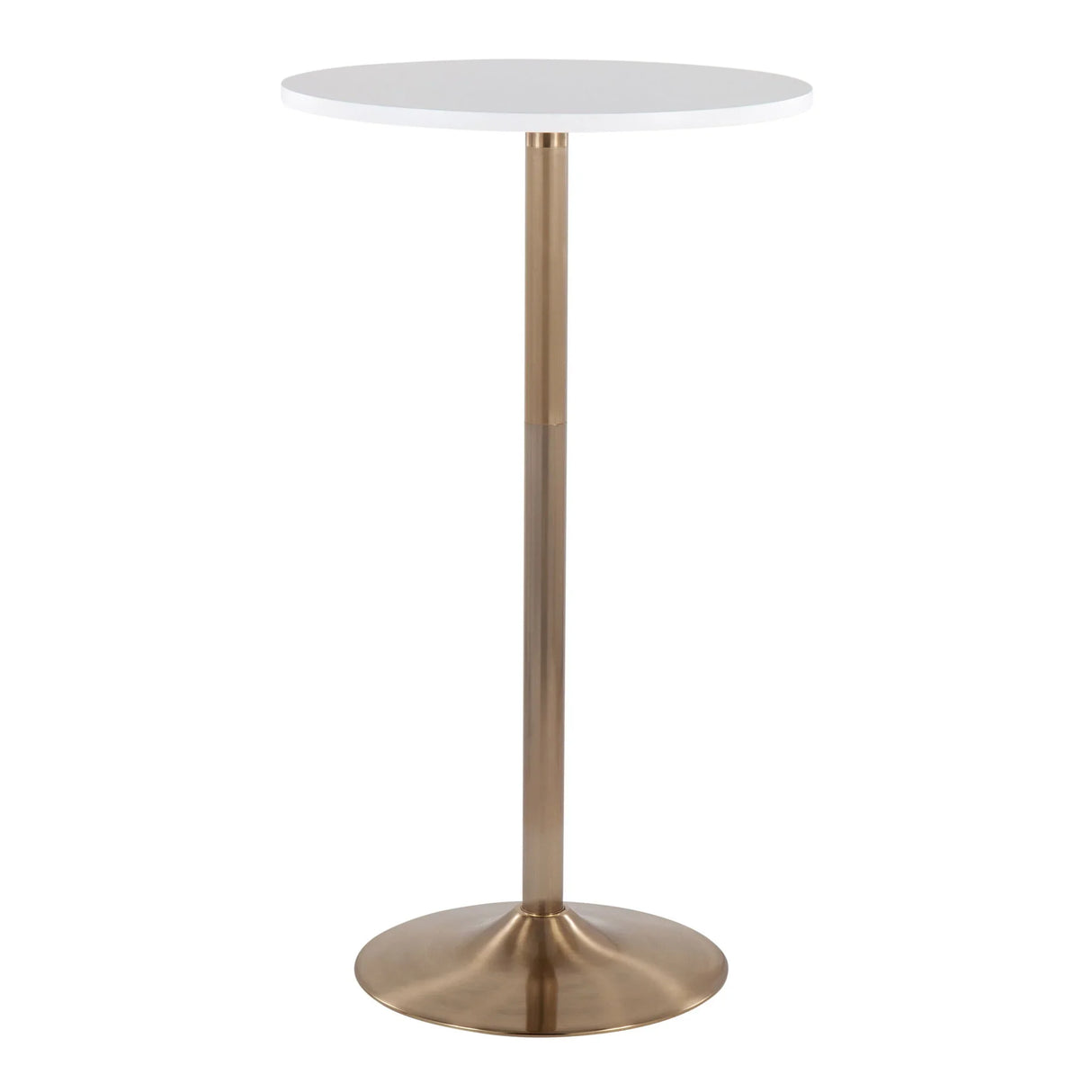 Pebble - Contemporary & Glam Adjustable Dining / Bar Table - Furniture Home Direct