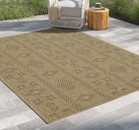 Earth - Indoor, Outdoor Area Rug, Polypropylene - Furniture Home Direct