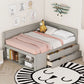 Daybed With Drawers And Shelves - Furniture Home Direct
