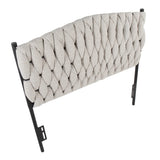 Braided Matisse - Contemporary Design Headboard - Furniture Home Direct