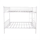 Space Saving Bunk Bed With Metal Frame And Ladder - Furniture Home Direct