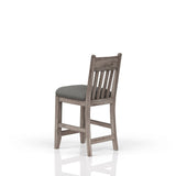 Rustic Counter Stool (Set of 2) - Gray - Furniture Home Direct