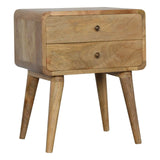 Curved Nightstand - Furniture Home Direct