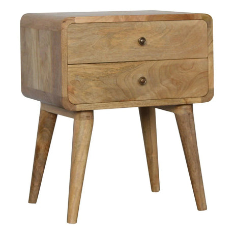 Curved Nightstand - Furniture Home Direct