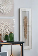Leaf Framed Wall Art, Wall Decor For Living Room Dining Room Office Bedroom - Gold - Furniture Home Direct