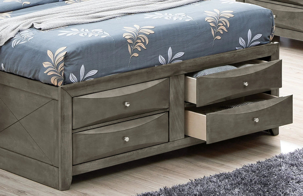 Marilla - Storage Bed With Bookcase Headboard - Furniture Home Direct