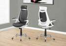 Office Chair, Adjustable Height, Swivel, Ergonomic, Armrests, Contemporary & Modern - Furniture Home Direct