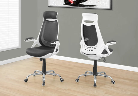 Office Chair, Adjustable Height, Swivel, Ergonomic, Armrests, Contemporary & Modern - Furniture Home Direct