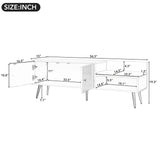 Modern Shoe Storage with Upholstered Cushions - Antique White - Furniture Home Direct
