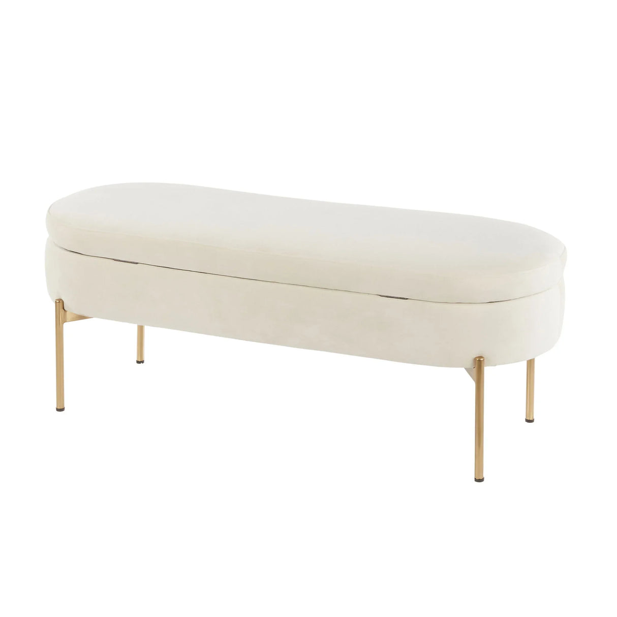 Chloe - Contemporary / Glam Bench - Furniture Home Direct