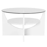U - Shaped Contemporary Coffee Table - Furniture Home Direct