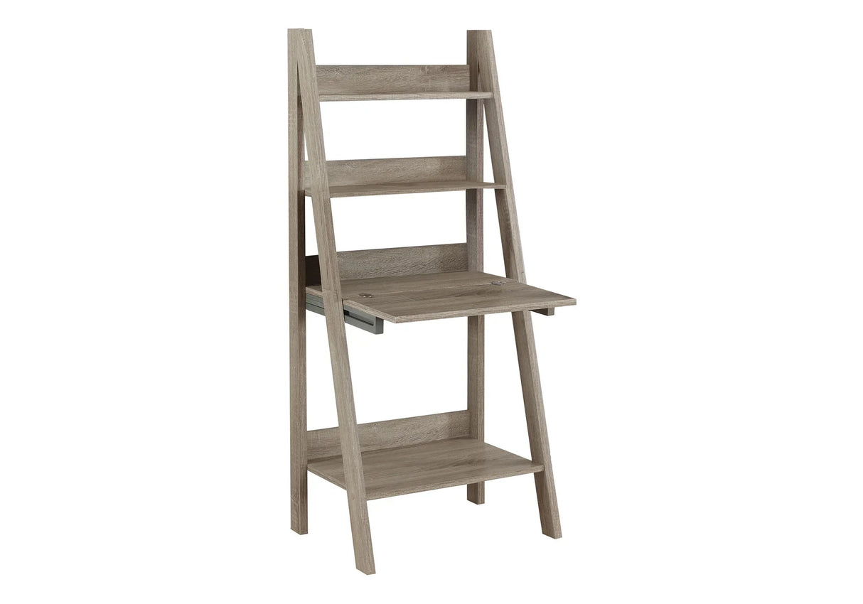 Computer Desk For Home Office, Laptop, Leaning, Storage Shelves - Furniture Home Direct