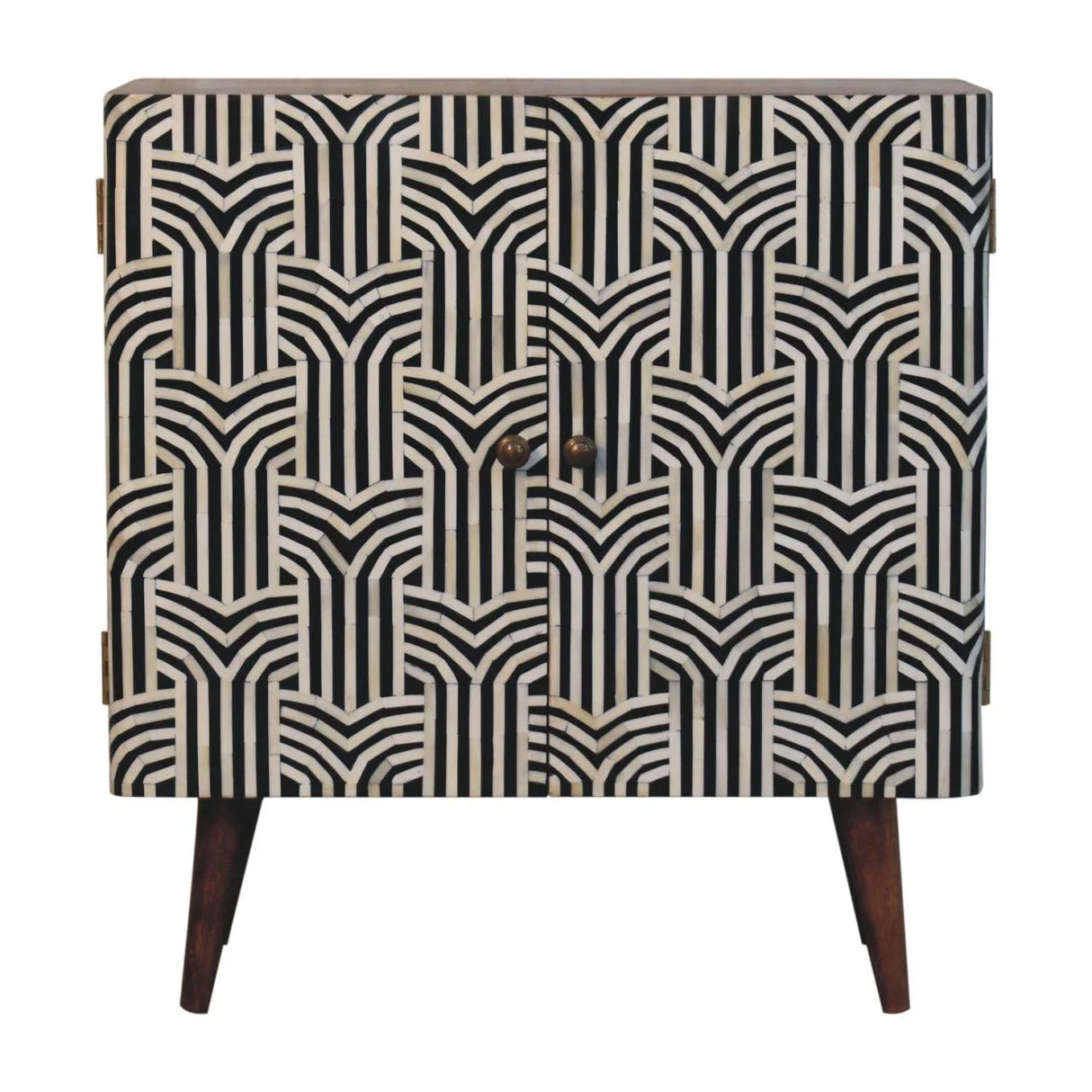 Edessa Bone Inlay Cabinet - Furniture Home Direct