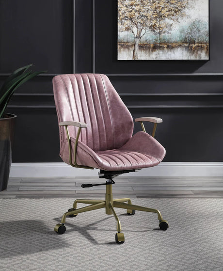 Hamilton - Top Grain Leather Office Chair - Furniture Home Direct