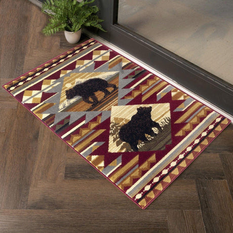 Nature's Nest - GC_CBL3001 Lodge Area Rug - Furniture Home Direct