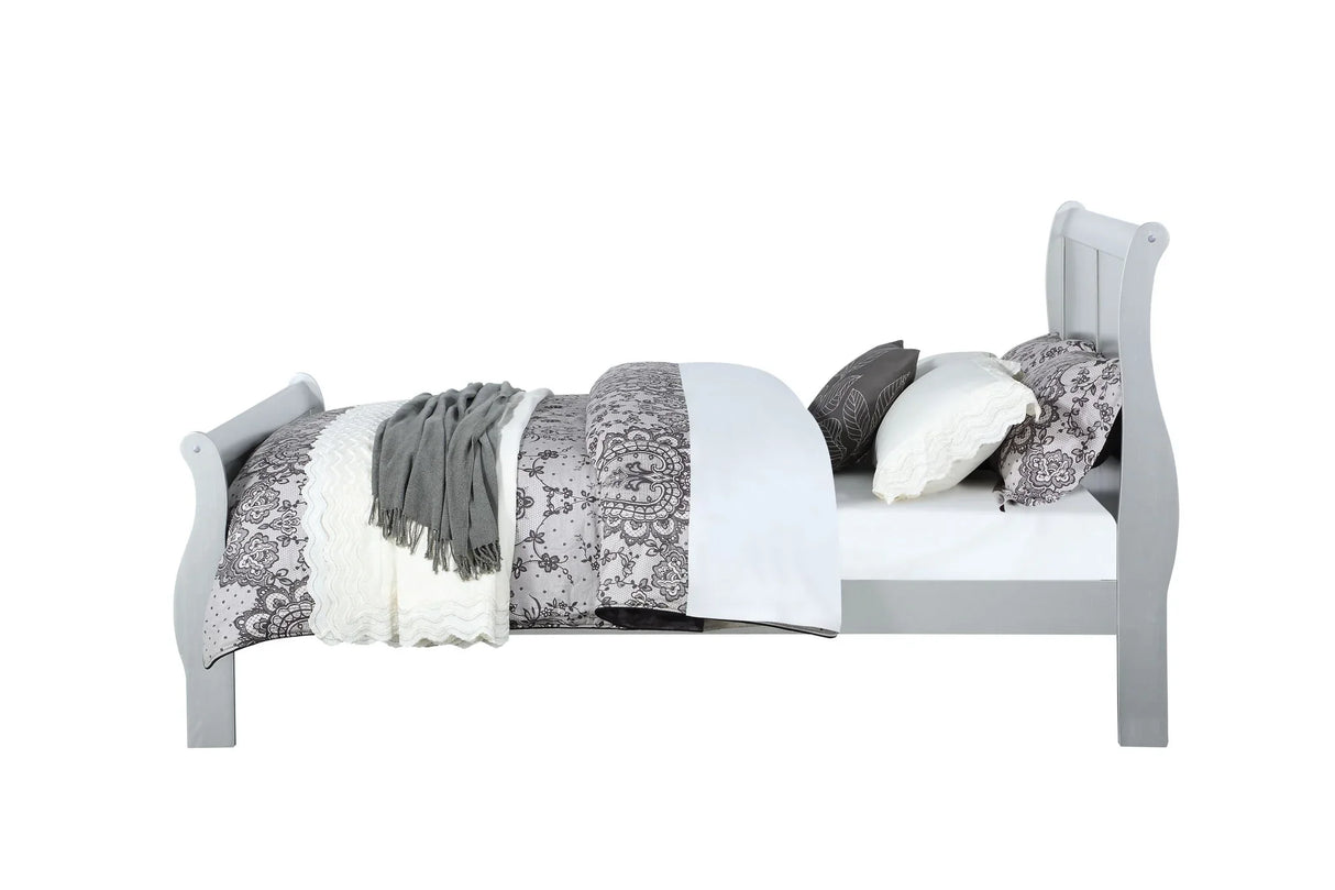 Louis Philippe - Sleigh Bedroom Set - Furniture Home Direct