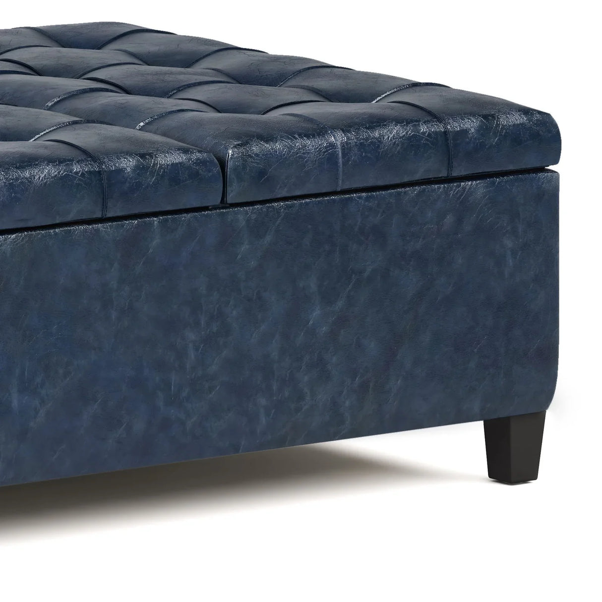 Harrison - Upholstered Coffee Table Storage Ottoman - Furniture Home Direct