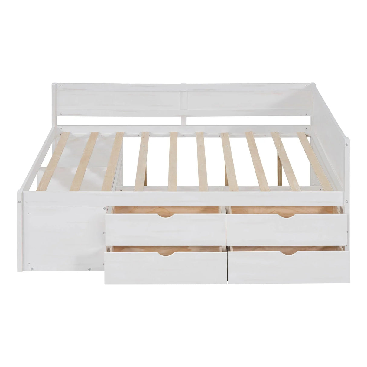 Daybed With Drawers And Shelves - Furniture Home Direct