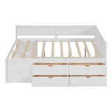 Daybed With Drawers And Shelves - Furniture Home Direct