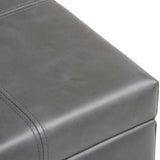 Dover - Upholstered Storage Ottoman Bench - Furniture Home Direct