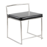 Fuji - Contemporary Stackable Dining Chair (Set of 2) - Furniture Home Direct