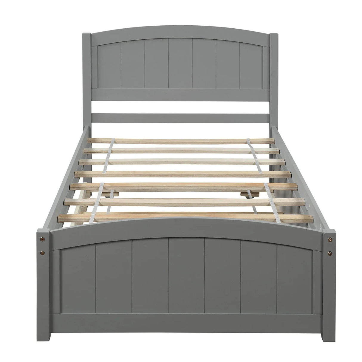 Platform Bed & Headboard, Footboard And Wood Slat Support - Furniture Home Direct