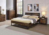 Juvanth - Rustic Bed - Furniture Home Direct