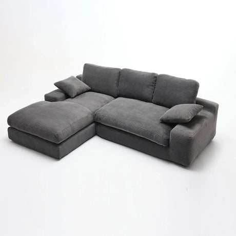 Modern Minimalist Modular Sectional Sofa Set, Upholstered Sleeper Couch - Furniture Home Direct