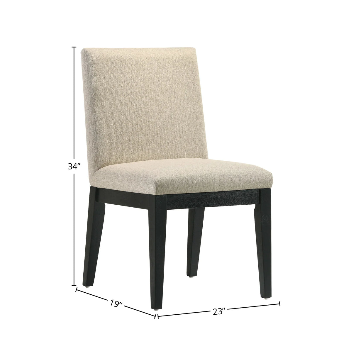 Froja - Side Chair (Set of 2) - Beige - Furniture Home Direct