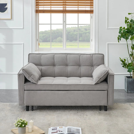 Two-Seat Casual Sofa With Pull Out Bed, Living Room Furniture - Furniture Home Direct