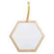 Harlan - Wall Accent Hexagon Mirror - Furniture Home Direct