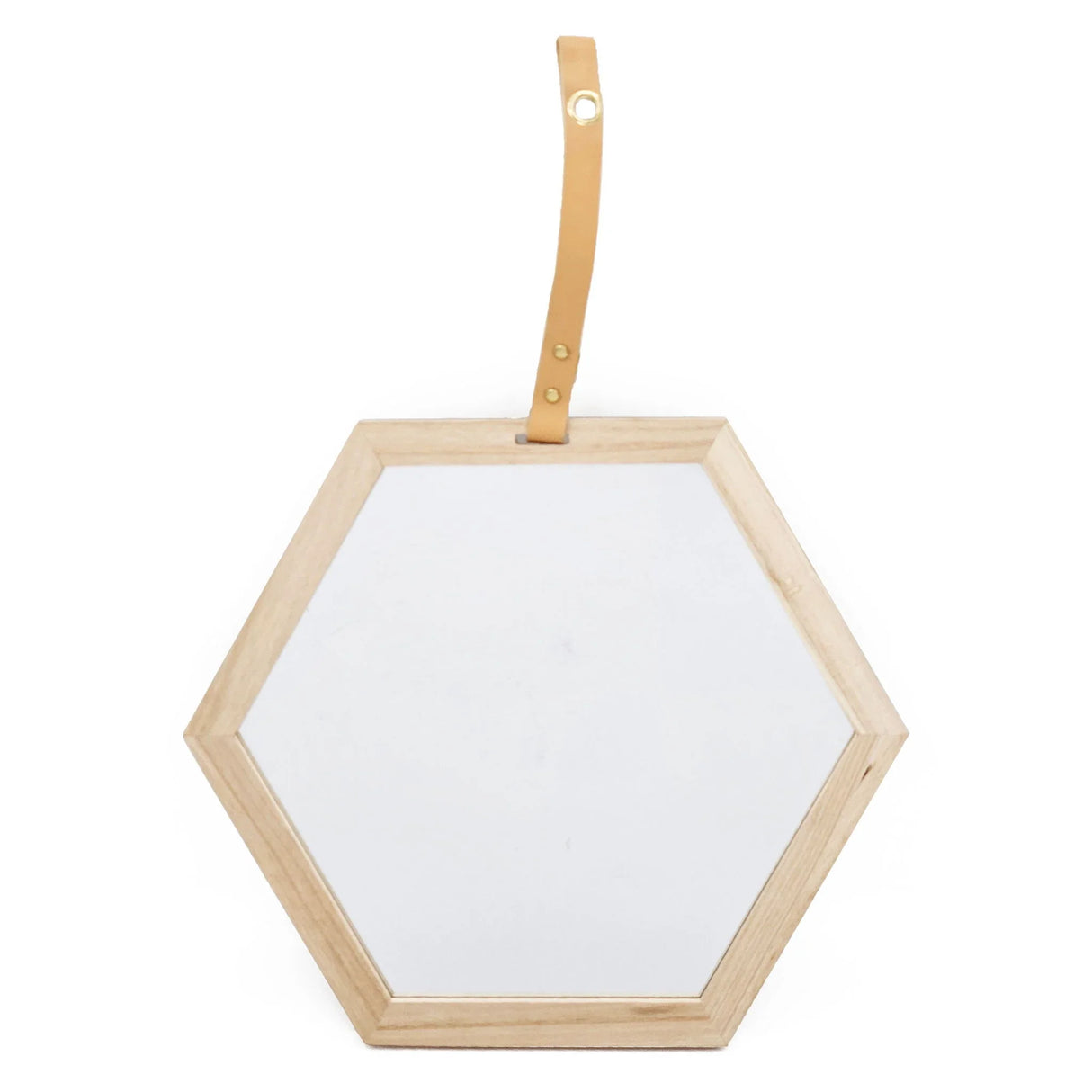 Harlan - Wall Accent Hexagon Mirror - Furniture Home Direct