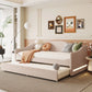 Design Upholstered Daybed With Light And Trundle - Furniture Home Direct
