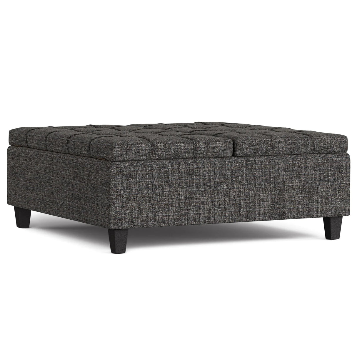 Harrison - Upholstered Coffee Table Storage Ottoman - Furniture Home Direct