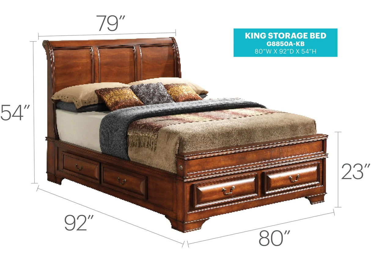 LaVita - Storage Bed - Furniture Home Direct